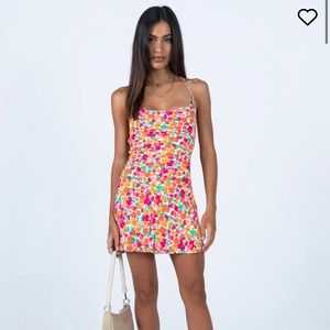 Princess Polly CELENA MINI DRESS RAINBOW FLORAL